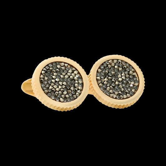 Light Gold & Chrome Crystal-Dust