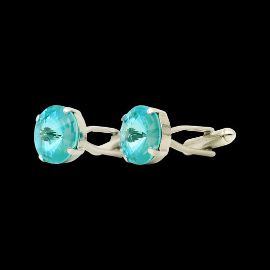 Ocean Blue Rivoli Crystal